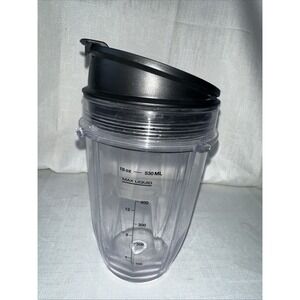 Nutri Ninja 18oz Cup‎ with Sip/Seal Lid for Auto IQ Blender Replacement